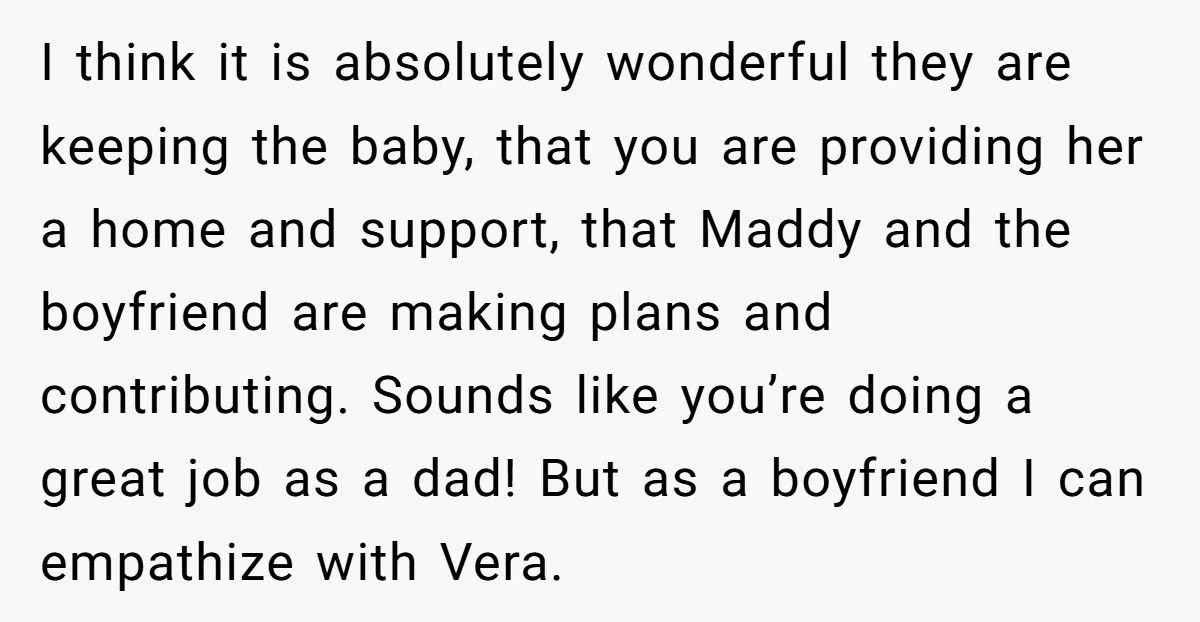 Father Lets Pregnant Daughter Move In Despite Girlfriend’s Ultimatum