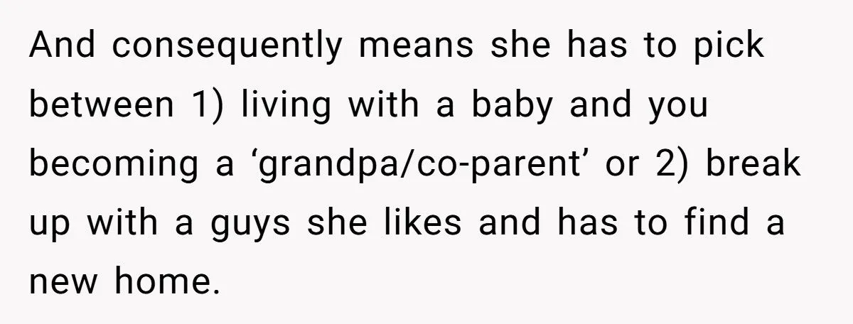 Father Lets Pregnant Daughter Move In Despite Girlfriend’s Ultimatum