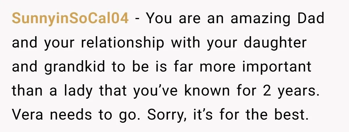 Father Lets Pregnant Daughter Move In Despite Girlfriend’s Ultimatum