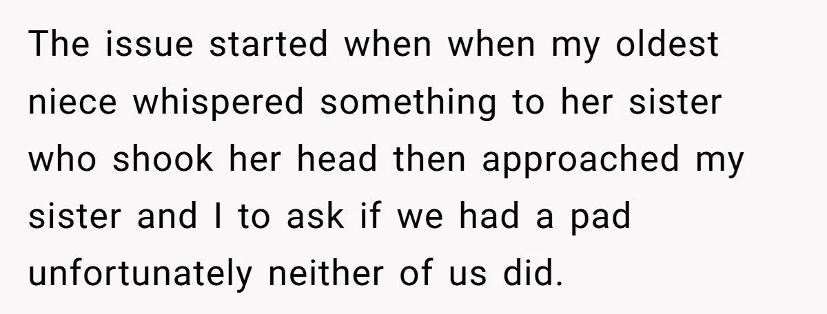 This Man Called His Mom a “Dinosaur” After She Shamed His Brother for Carrying Pads for His Daughters - Was He Wrong?