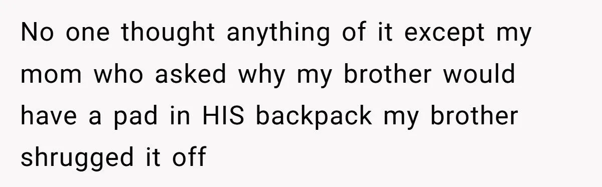 This Man Called His Mom a “Dinosaur” After She Shamed His Brother for Carrying Pads for His Daughters - Was He Wrong?