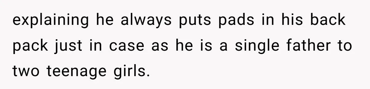 This Man Called His Mom a “Dinosaur” After She Shamed His Brother for Carrying Pads for His Daughters - Was He Wrong?