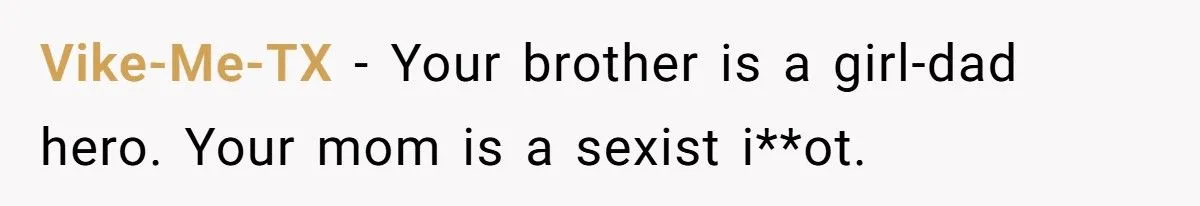 This Man Called His Mom a “Dinosaur” After She Shamed His Brother for Carrying Pads for His Daughters - Was He Wrong?