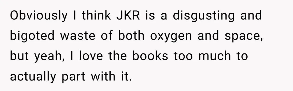 She Wouldn’t Trash Her Harry Potter Books, and Now Her Marriage Is on Shaky Ground