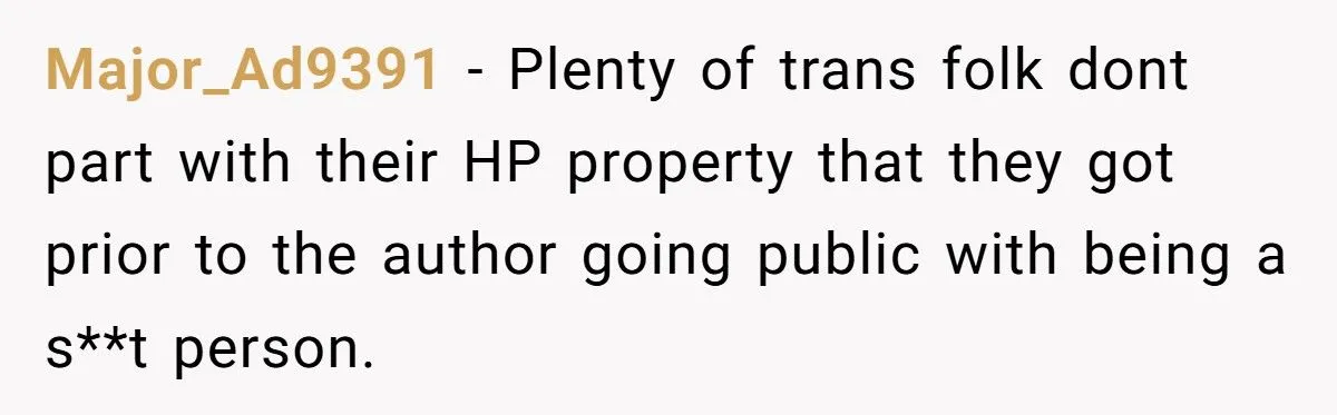 She Wouldn’t Trash Her Harry Potter Books, and Now Her Marriage Is on Shaky Ground