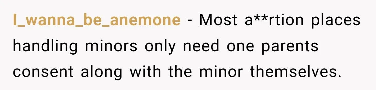 Father Divorces Wife After She Refuses to Let Their 14-Year-Old Daughter Terminate Pregnancy