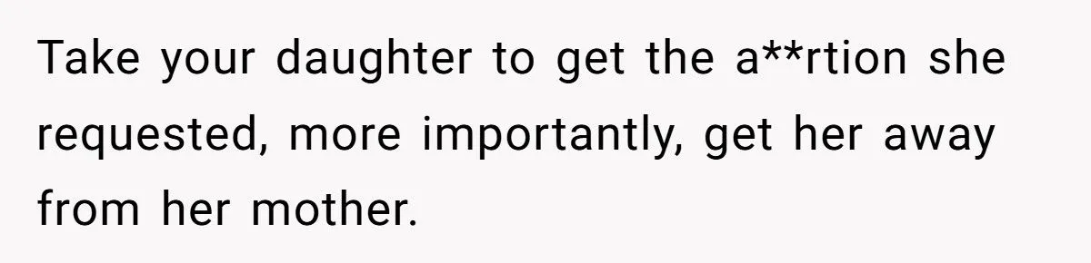 Father Divorces Wife After She Refuses to Let Their 14-Year-Old Daughter Terminate Pregnancy