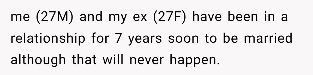 He Saw the Messages, Left a Note, and Ended His Engagement
