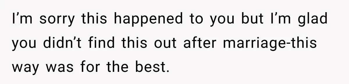 He Saw the Messages, Left a Note, and Ended His Engagement