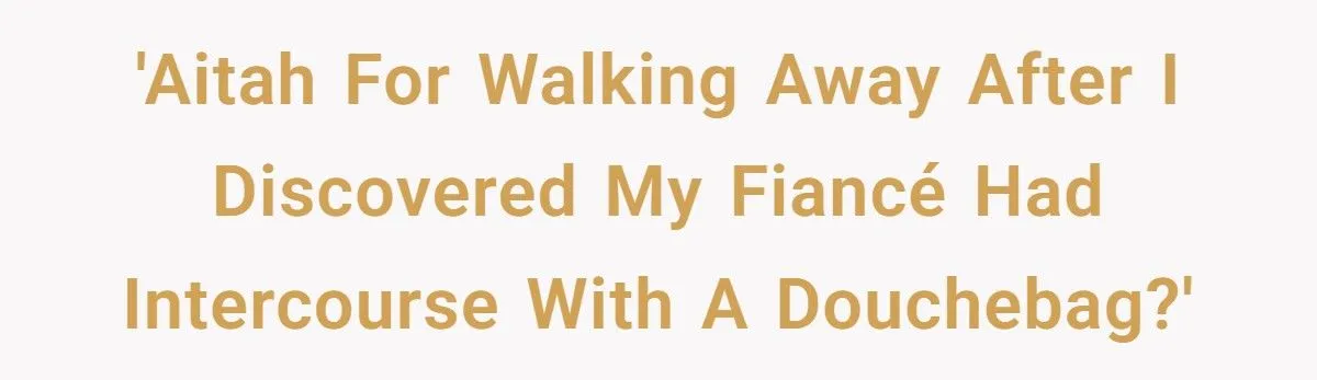 He Saw the Messages, Left a Note, and Ended His Engagement