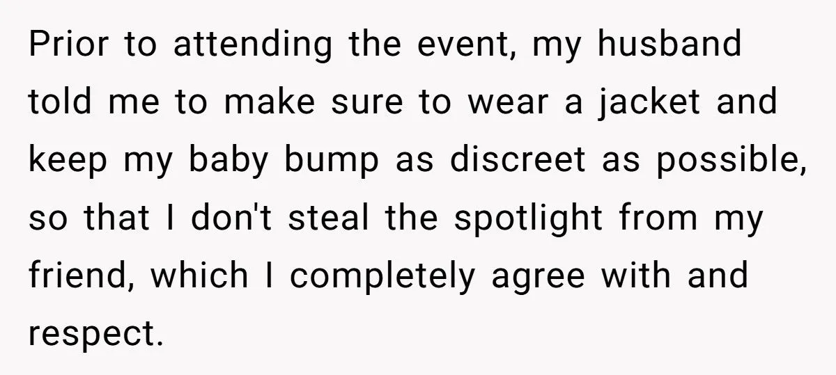 Pregnant Woman Excludes Husband’s Coworker From Baby Shower Over Spotlight Fears