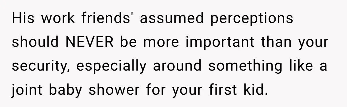 Pregnant Woman Excludes Husband’s Coworker From Baby Shower Over Spotlight Fears