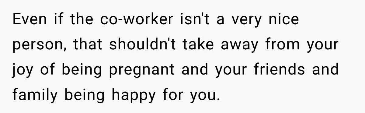Pregnant Woman Excludes Husband’s Coworker From Baby Shower Over Spotlight Fears