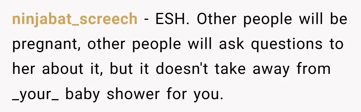 Pregnant Woman Excludes Husband’s Coworker From Baby Shower Over Spotlight Fears