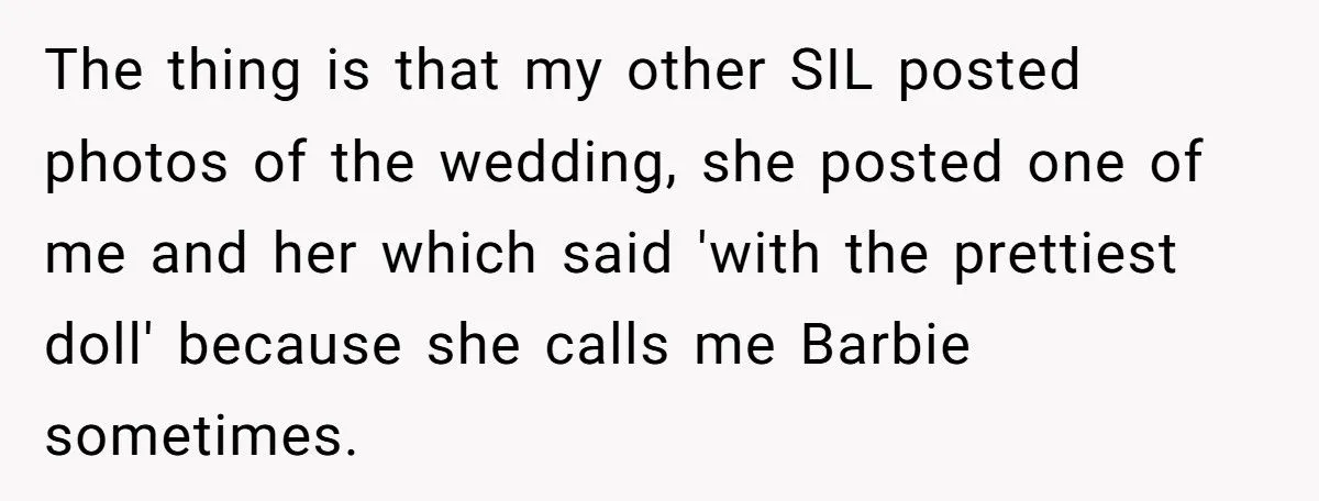 She Wore a Cleavage Dress to Her Sister-in-Law’s Wedding – Now She’s Accused of Stealing the Spotlight