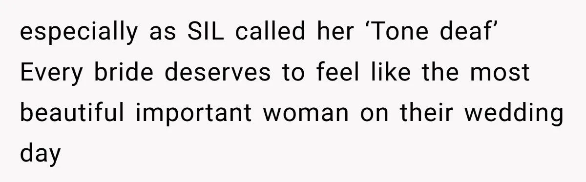 She Wore a Cleavage Dress to Her Sister-in-Law’s Wedding – Now She’s Accused of Stealing the Spotlight