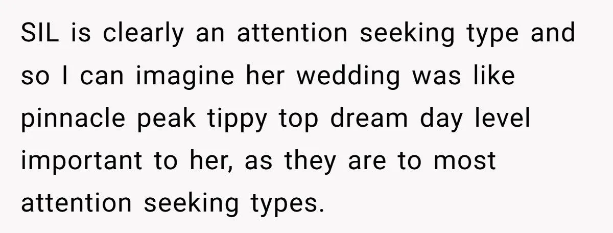 She Wore a Cleavage Dress to Her Sister-in-Law’s Wedding – Now She’s Accused of Stealing the Spotlight