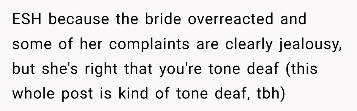 She Wore a Cleavage Dress to Her Sister-in-Law’s Wedding – Now She’s Accused of Stealing the Spotlight