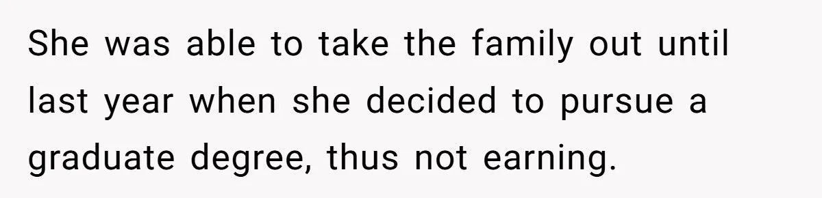 Sister’s Boyfriend Offended After Mom Picks Fancy Restaurant Without Checking His Budget