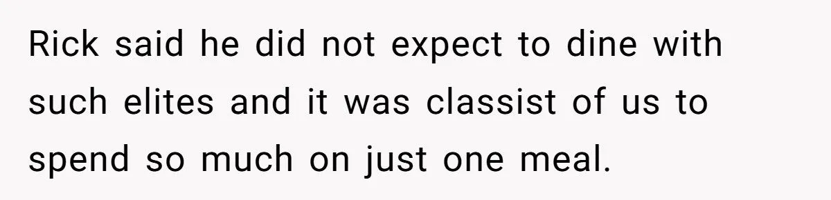 Sister’s Boyfriend Offended After Mom Picks Fancy Restaurant Without Checking His Budget