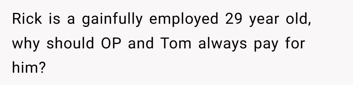 Sister’s Boyfriend Offended After Mom Picks Fancy Restaurant Without Checking His Budget