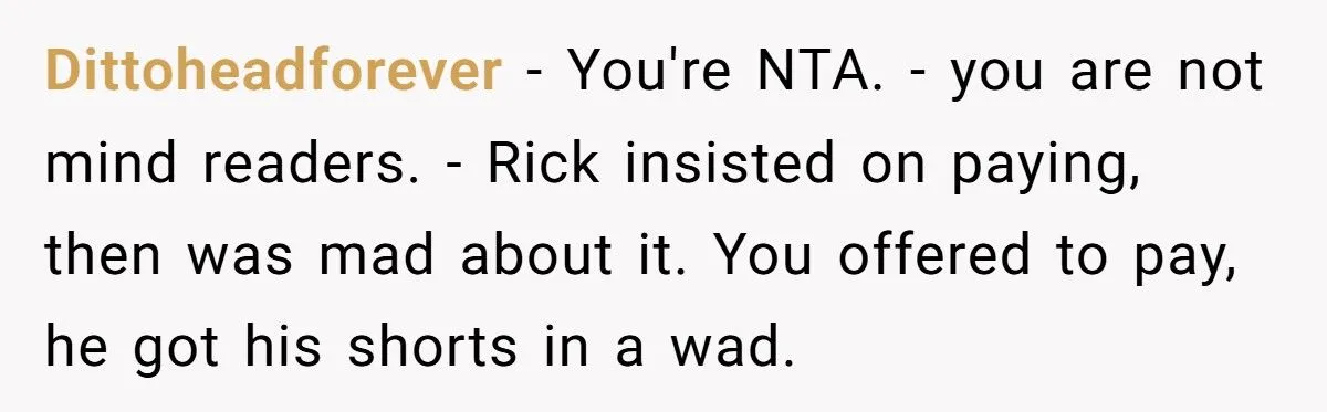 Sister’s Boyfriend Offended After Mom Picks Fancy Restaurant Without Checking His Budget