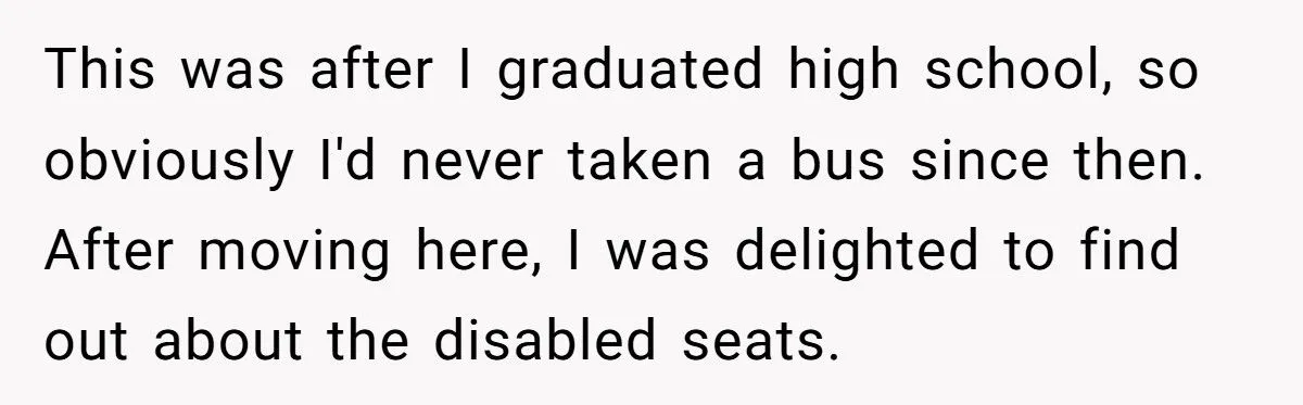 A NYC Commuter Faces a Bus Seat Showdown Over an Invisible Disability