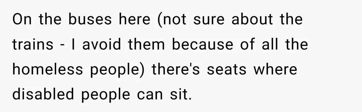 A NYC Commuter Faces a Bus Seat Showdown Over an Invisible Disability