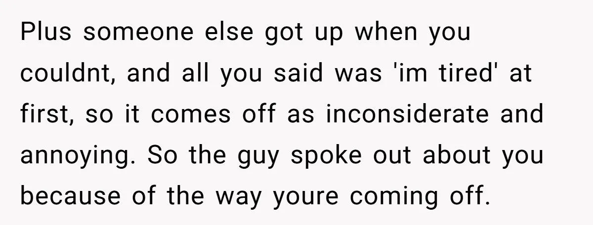 A NYC Commuter Faces a Bus Seat Showdown Over an Invisible Disability