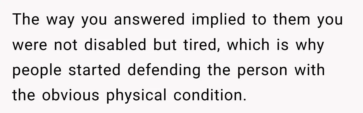 A NYC Commuter Faces a Bus Seat Showdown Over an Invisible Disability