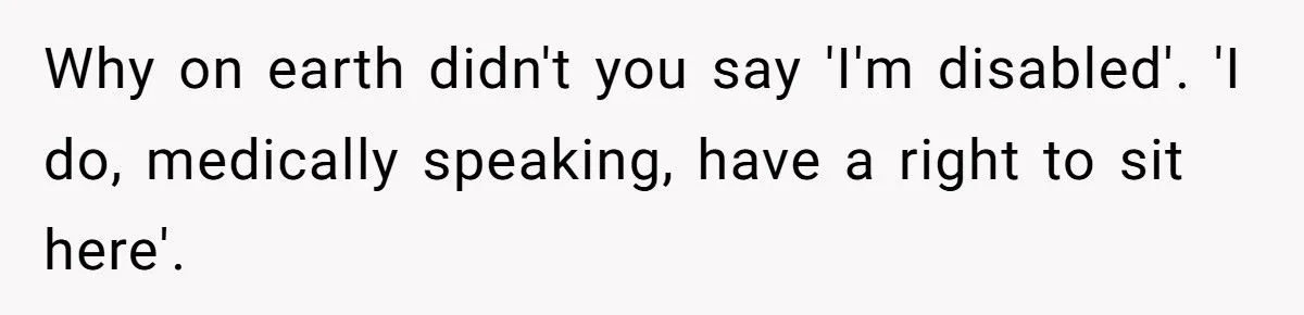 A NYC Commuter Faces a Bus Seat Showdown Over an Invisible Disability