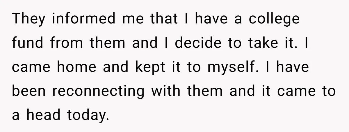 She Took Her Grandparents’ College Fund and Agreed They Don’t Consider Her Half-Sister a Grandkid