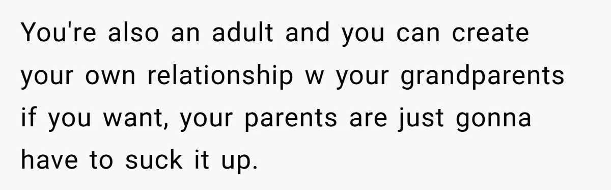 She Took Her Grandparents’ College Fund and Agreed They Don’t Consider Her Half-Sister a Grandkid