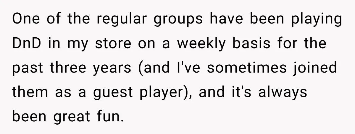 Store Owner Refuses to Ban 10-Year-Old D&D Prodigy from Game Nights Despite Complaints from Adults