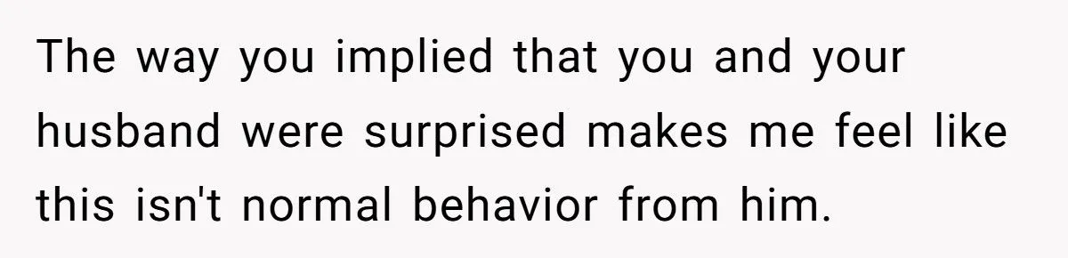 Woman Puts Her FIL in His Place After He Comments on Her Postpartum Weight