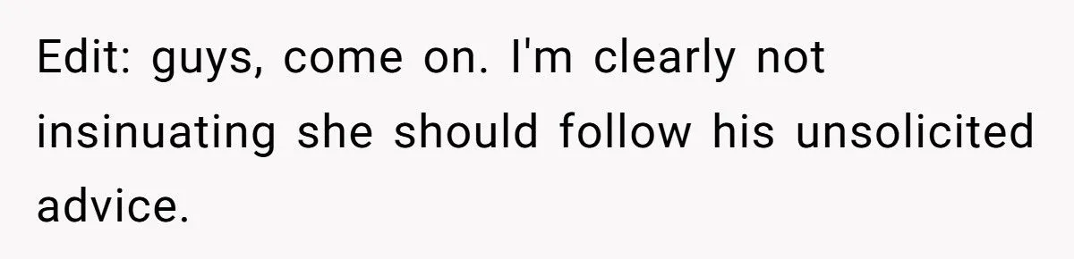 Woman Puts Her FIL in His Place After He Comments on Her Postpartum Weight