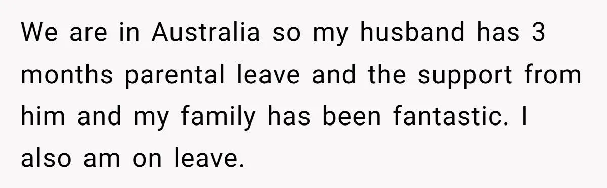 Woman Puts Her FIL in His Place After He Comments on Her Postpartum Weight