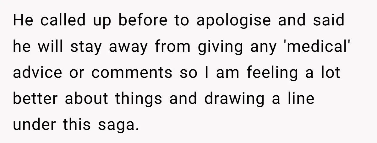 Woman Puts Her FIL in His Place After He Comments on Her Postpartum Weight Woman Puts Her FIL in His Place After He Comments on Her Postpartum Weight