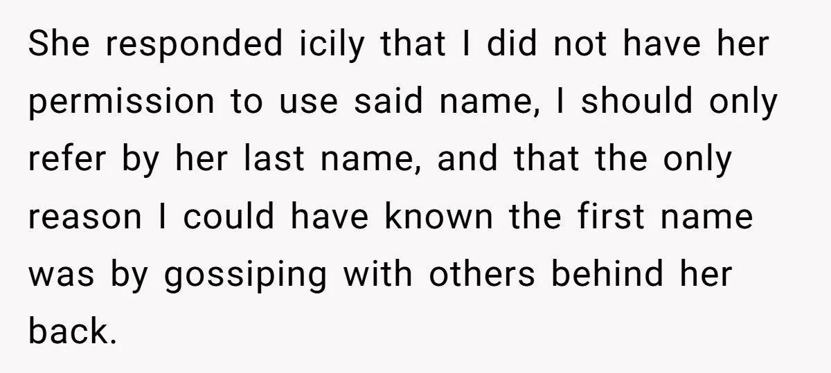 Business Owner Shocked By Customer’s Icy Reaction To First-Name Use