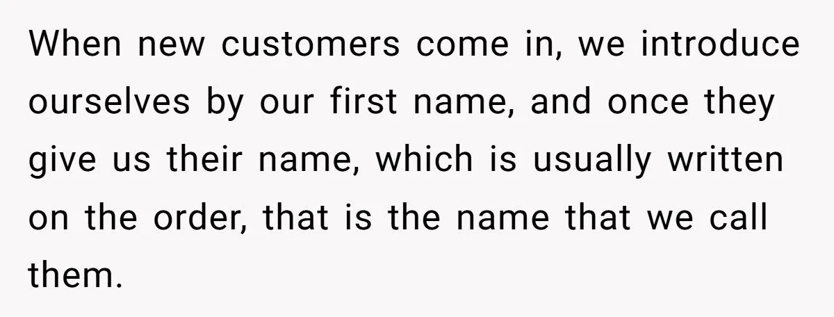 Business Owner Shocked By Customer’s Icy Reaction To First-Name Use