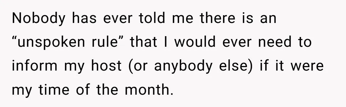 Cousin’s Girlfriend Flipped Out Over A Period Pad In The Trash: What Would You Do?