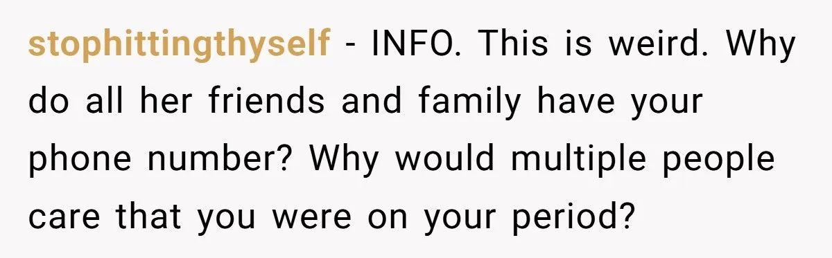 Cousin’s Girlfriend Flipped Out Over A Period Pad In The Trash: What Would You Do?