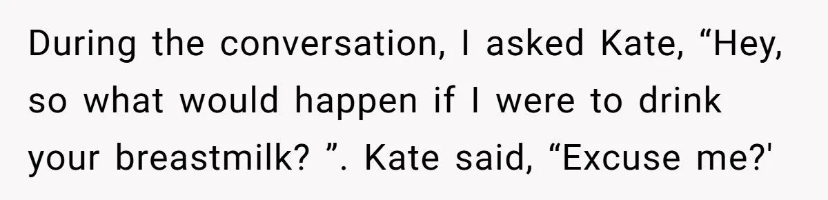 A Coworker’s Breastmilk Question Sparks Breakroom Tension