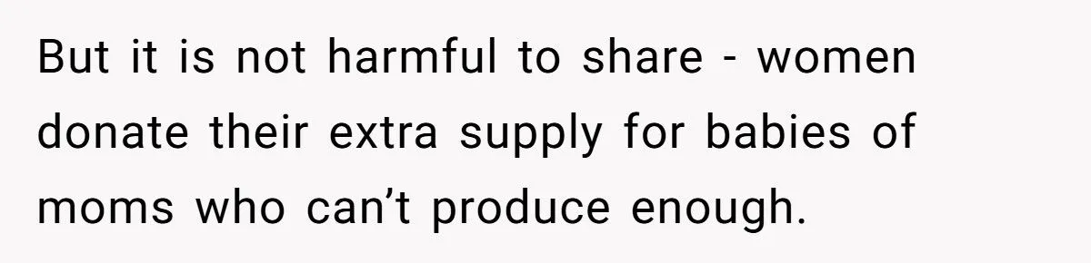 A Coworker’s Breastmilk Question Sparks Breakroom Tension
