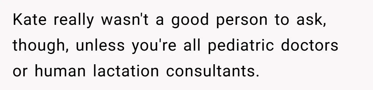 A Coworker’s Breastmilk Question Sparks Breakroom Tension