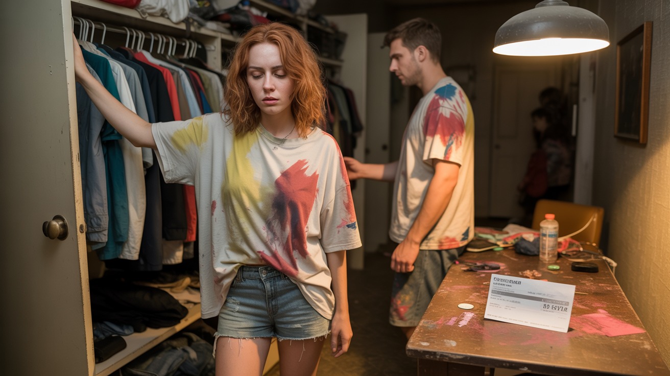 Woman Bans Boyfriend From Wearing Her T-Shirts Over Paintball Damage