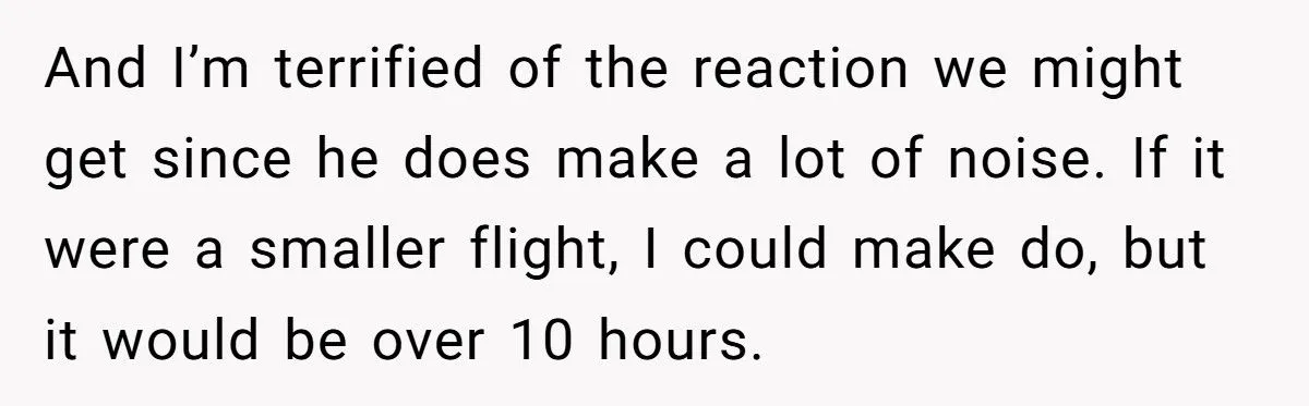 New Mom Refuses 10-Hour Flight With Fussy Baby, Sparking Parental Fallout