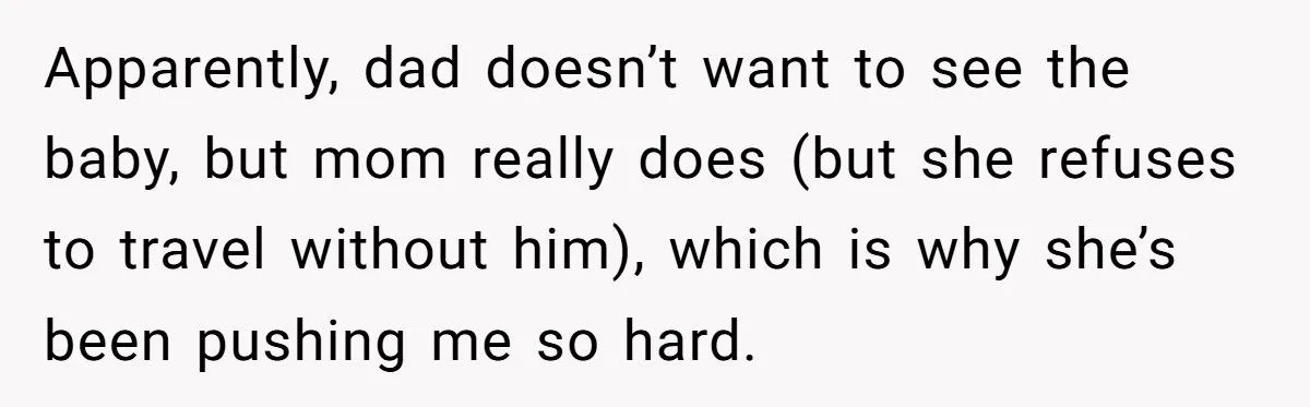 New Mom Refuses 10-Hour Flight With Fussy Baby, Sparking Parental Fallout