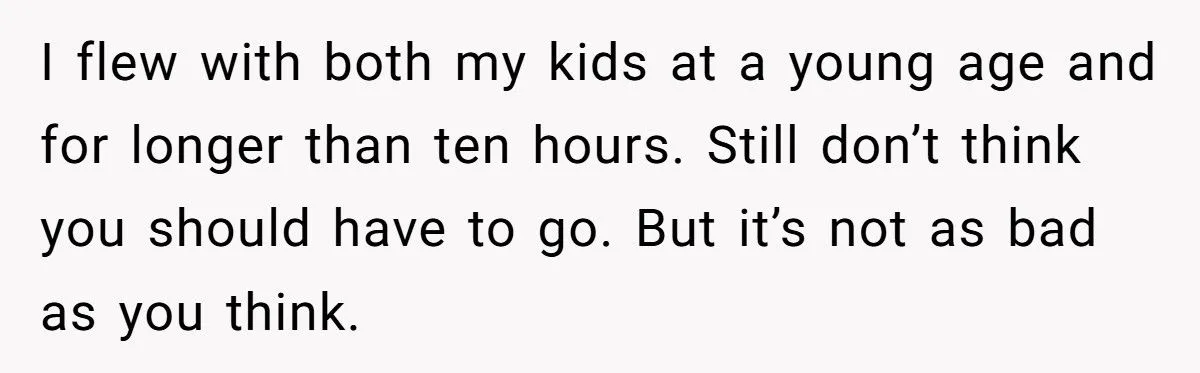 New Mom Refuses 10-Hour Flight With Fussy Baby, Sparking Parental Fallout