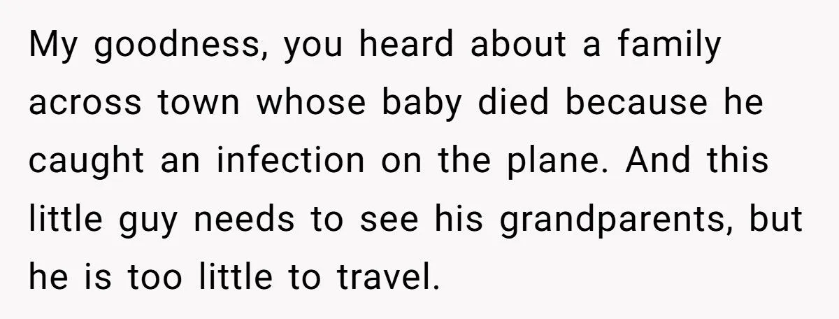 New Mom Refuses 10-Hour Flight With Fussy Baby, Sparking Parental Fallout